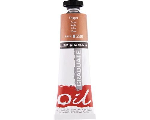 Culori ulei graduate 38ml copper fl117038230