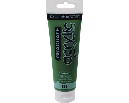 Culori acril graduate 120ml emerald fl123120335