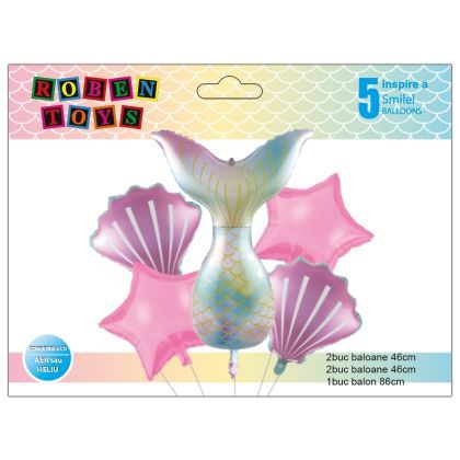 Balon folie aluminiu sirena tz-k5030
