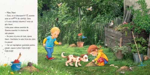 Lotta descopera lumea. In gradina - Sandra Grimm