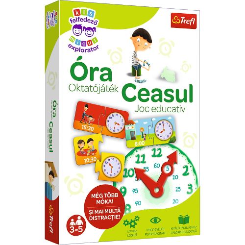 Joc educativ invata ceasul micului explorator 01986