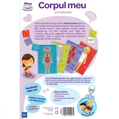 Joc corpul meu micul explorator 02027