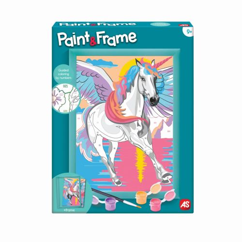Picteaza si inrameaza unicornul magic 1038-41016