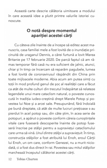 Stalpii pierduti ai lui Enoh - Tobias Churton