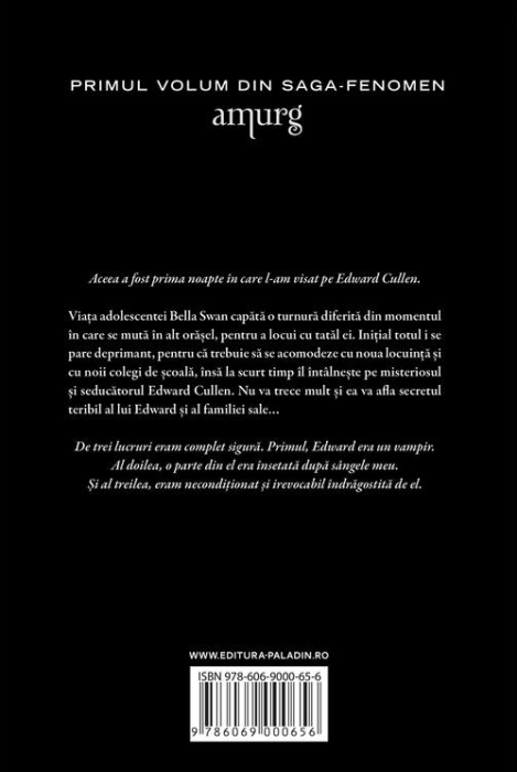 Amurg - Stephenie Meyer