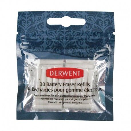 Set 30 capete radiera electr.Derwent 2300023
