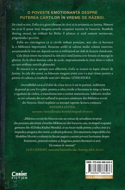 Biblioteca secreta din Varsovia - Madeline Martin