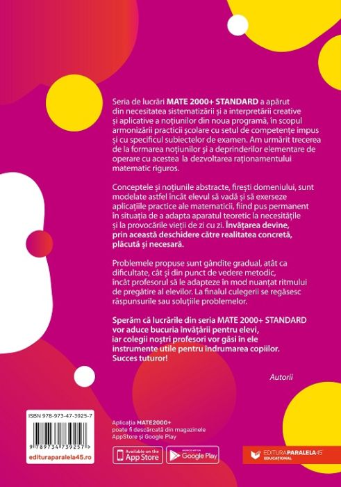 Matematica - Aritmetica, geometrie, Clasa a VI-a - Standard - Ioana Anton, Gheorghe Iurea, Adrian Zanoschi, Gabriel Popa, Gabriela Zanoschi
