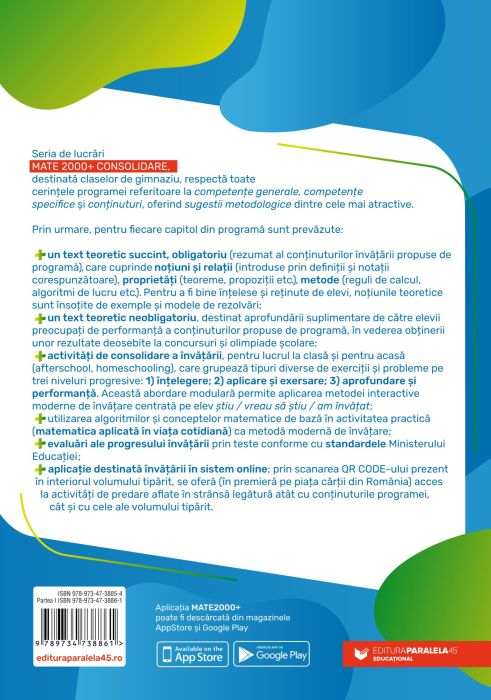 Matematica - Clasa a VII-a, Partea I - Anton Negrila, Maria Negrila