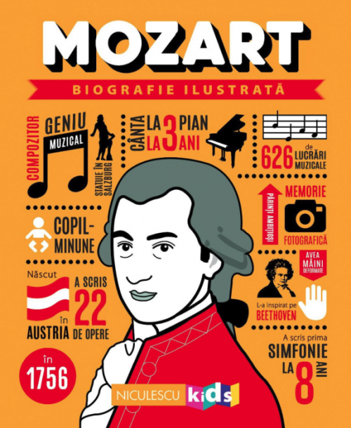 Mozart Biografie ilustrata