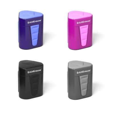 Ascutitoare plastic cu container 3-touch erich 33615