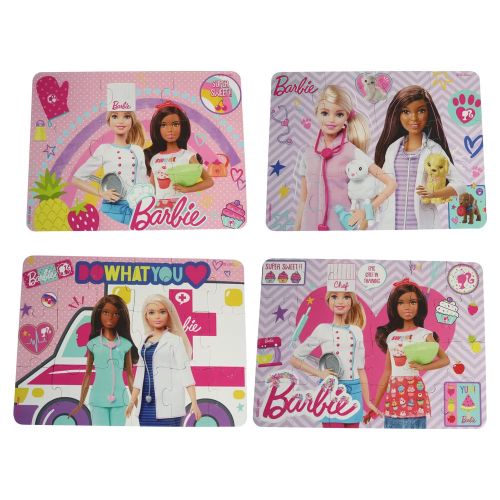 Puzzle barbie 4 in 1 (9+12+18+24 piese) ep