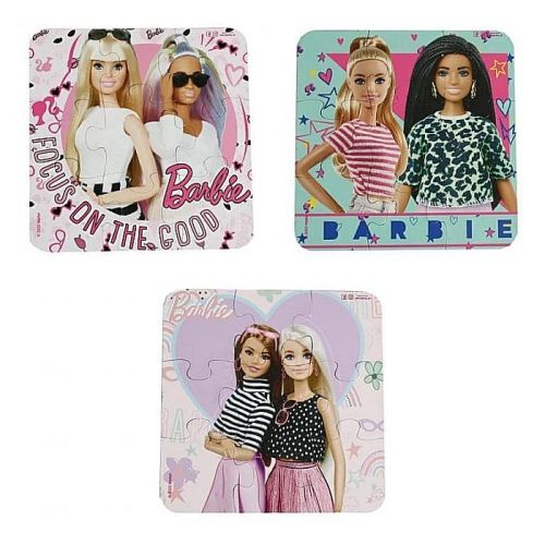 Puzzle barbie 3x9 piese clasic ep