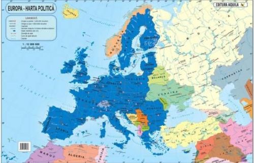 Harta Europa 50x70