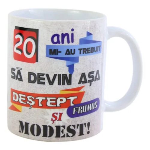 Cana ceramica 20 ani mi-au trebuit 330 ml 2198